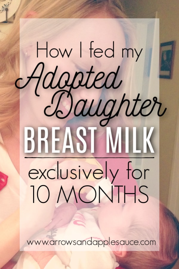 How I fed my adopted daughter with breast milk donation and tips for finding breast milk donors. We were able to feed her breast milk exclusively for 10 months! #breastmilkdonation #milksharing #liquidgold #adoptiveparents #adoptivemom #fedisbest