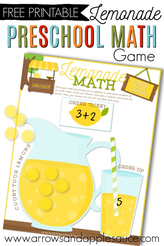 This printable math game is my answer to fostering my daughter's love of math while limiting time with her favorite math app. Horray for hands on learning! #preschoolmath #homeschoolpreschool #kindergartenmath #homeschoolprintables #learningathome #additionandsubtraction #basicmathskills #printablemathworksheet #kidsmathgame