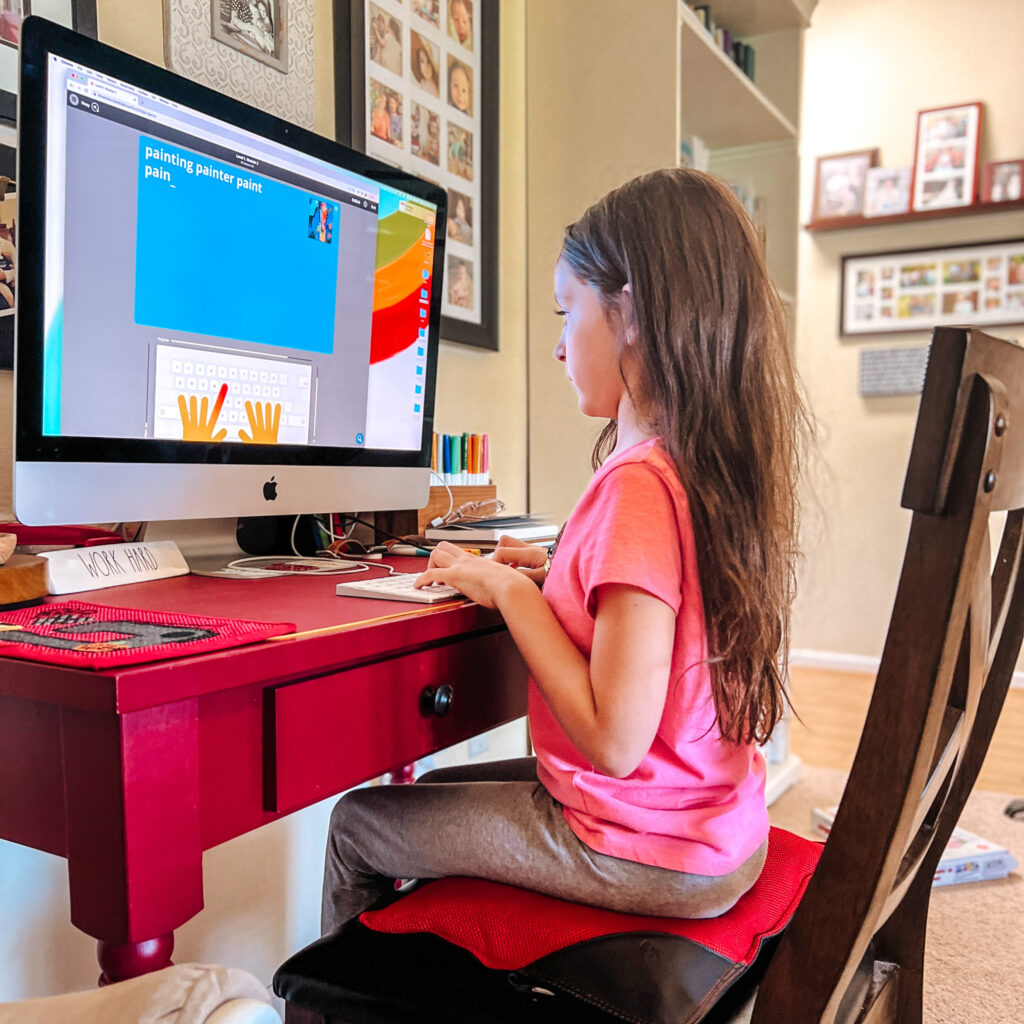 It's time for a year-end curriculum review! What worked and what didn't in our homeschool for kindergarten, first, and third grade. #firstgrade #thirdgrade #kindergarten #curriculumreview #homeschoolcurriculum #homeschoolplanning #homeeducation