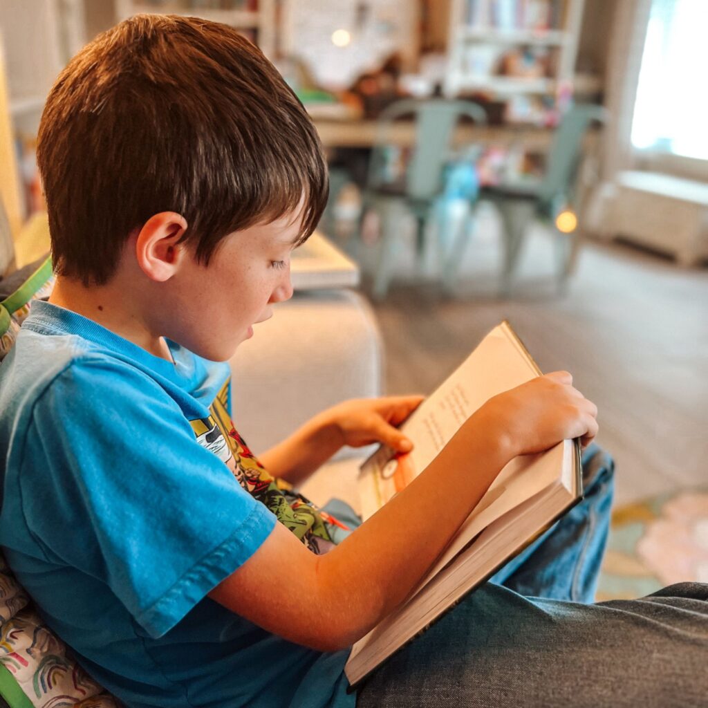 Looking back on our second, third, and fifth-grade resources! It's time for a curriculum review of our core subjects! #curriculumreview #secondgrade #thirdgrade #fifthgrade #homeschoolcurriculum #allaboutreading #teachingtextbooks #fixitgrammar #iew #typinglessons #homeschoolfamily